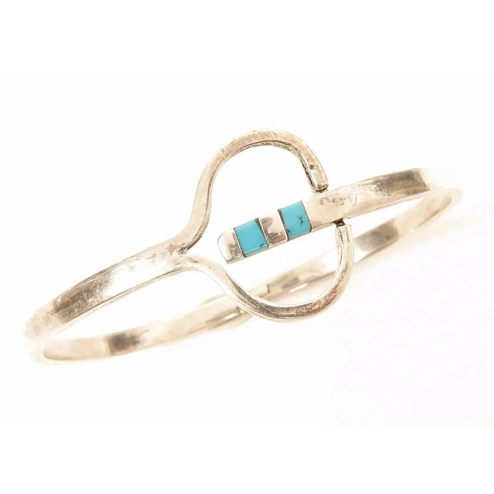 Tm-38 925 inlaid turquoise